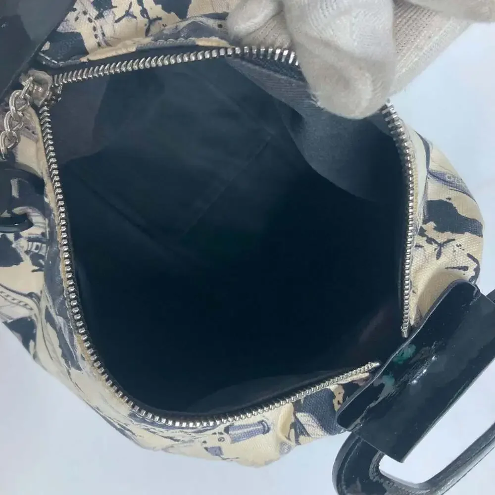 CHANEL Black Canvas Bag